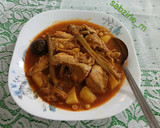 عکس مرحله 2 از دستور خورشت کنگر با مرغ