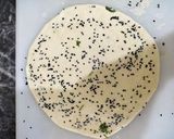 A picture of step 5 of Buttery tawa naan.