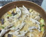 รูปขั้นตอนการทำที่ 2 ของ ขนมจีนแกงไก่(แถมตีนไก่)