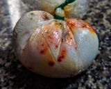 Foto del paso 3 de la receta: HUEVOS POCHÉ, Rellenos de Jamón y otros Fiambres...!