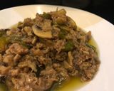 Foto langkah ke 6 dari resep Tumis Daging Iris, Paprika, Jamur.