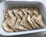 A picture of step 3 of Bread and butter pudding.