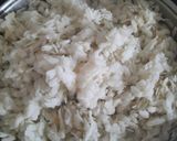 A picture of step 1 of Kande (onion) pohe.
