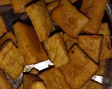 A picture of step 7 of Kadhi pakoda.