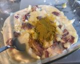Une image de l'étape 10 de Agneau mariné sauce yaourt, prune, curry, gingembre et coriandre.