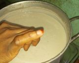 A picture of step 2 of Kunun gyada.