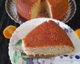 عکس مرحله 1 از دستور کیک پرتقالی گردویی ماهیتابه ای