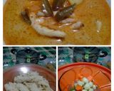 Foto langkah ke 5 dari resep Kue Jala kuah kari ceker ayam.