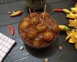 Foto langkah ke 12 dari resep Resep Cilok Bumbu Kacang Untuk Jualan Yang Empuk Dan Enak.