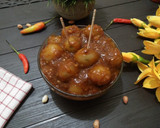 Foto langkah ke 12 dari resep Resep Cilok Bumbu Kacang Untuk Jualan Yang Empuk Dan Enak.