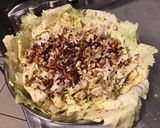 Une image de l'étape 8 de Salade castelfranco aux noix, carotte violette et persil.