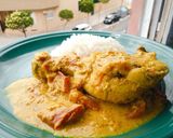 Foto del paso 3 de la receta: Pollo en salsa de maní