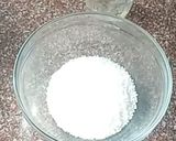 A picture of step 1 of Sabudana chilla with Hari chutney.