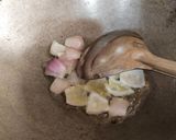 A picture of step 2 of Shahi Paneer.