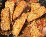 Foto langkah ke 3 dari resep Sambal tempe bayam.