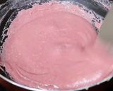 A picture of step 5 of Rose kaju katli.