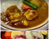 A picture of step 10 of Quick and Easy Pressure Cooker Curry Rice.