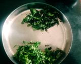 A picture of step 1 of Healthy tasty multigran Atta and mint leaves lachha paratha.