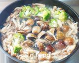 白醬菇菇蛤蜊彩虹麵的食譜步驟7照片