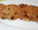 Hình bước làm 4 của món Kimchi Pancake
