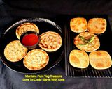 A picture of step 4 of Whole Wheat Bran Flour Gujarati Biscuit Bhakri.