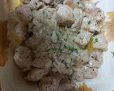 A picture of step 1 of Garlic lemon paper chicken.
