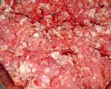 A picture of step 2 of Qeema biryani.
