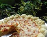 Foto langkah ke 6 dari resep Pizza teplon daging burger.