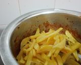 A picture of step 6 of Masala chips #AuthorMarathon.