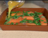 Foto del paso 4 de la receta: Salmón a la naranja con judías verdes al horno