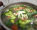 Foto langkah ke 2 dari resep Soup rajungan.