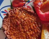 Foto del paso 4 de la receta: Hamburguesas veganas de proteína de soja sabor achorizado (🌱)