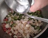 A picture of step 4 of Paneer Chilli(gravy).