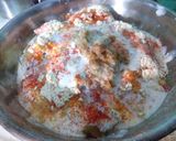 A picture of step 2 of Malai chicken.