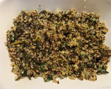 Foto del paso 2 de la receta: Gratinado de quinoa real con verduras y jamón