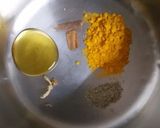 A picture of step 1 of Golden milk.
