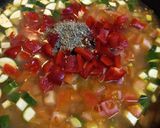 A picture of step 2 of Broccoli and Cauliflower Soup.