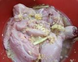Foto langkah ke 3 dari resep Ayam jahe kukus(anti minyak -minyak club).