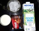 Foto langkah ke 1 dari resep Es susu wafer.