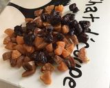 Une image de l'étape 9 de Navet blanc à l orientale aux épices,fruits secs et oignons de roscoff.