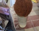 Foto del paso 2 de la receta: Leche o bebida de coco casera hecha con coco fresco