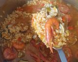 Foto del paso 5 de la receta: Arroz caldoso de gamba roja y berberechos