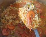 Foto del paso 5 de la receta: Arroz caldoso de gamba roja y berberechos