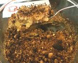 A picture of step 5 of My Little Apple +Peach Crumble. 😁.