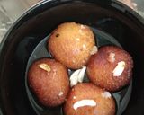 A picture of step 9 of Gulab jamun.
