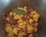 Foto del paso 4 de la receta: Migas de bacalao, con mariscos y patatas en olla exprés