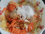 Mix veg Pancake (wheat flour and rice flour)