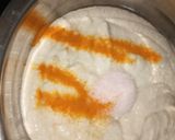 A picture of step 2 of Leftover Rice idli.