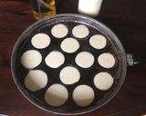 A picture of step 1 of California Farm Lent Pancakes.
