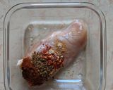 A picture of step 1 of Mexican Rice Rolls.